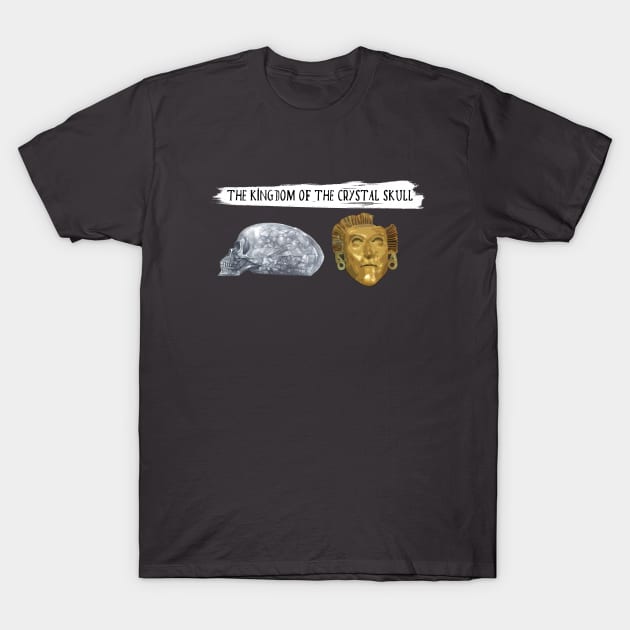 Crystal Skull Artifacts T-Shirt by Buff Geeks Art